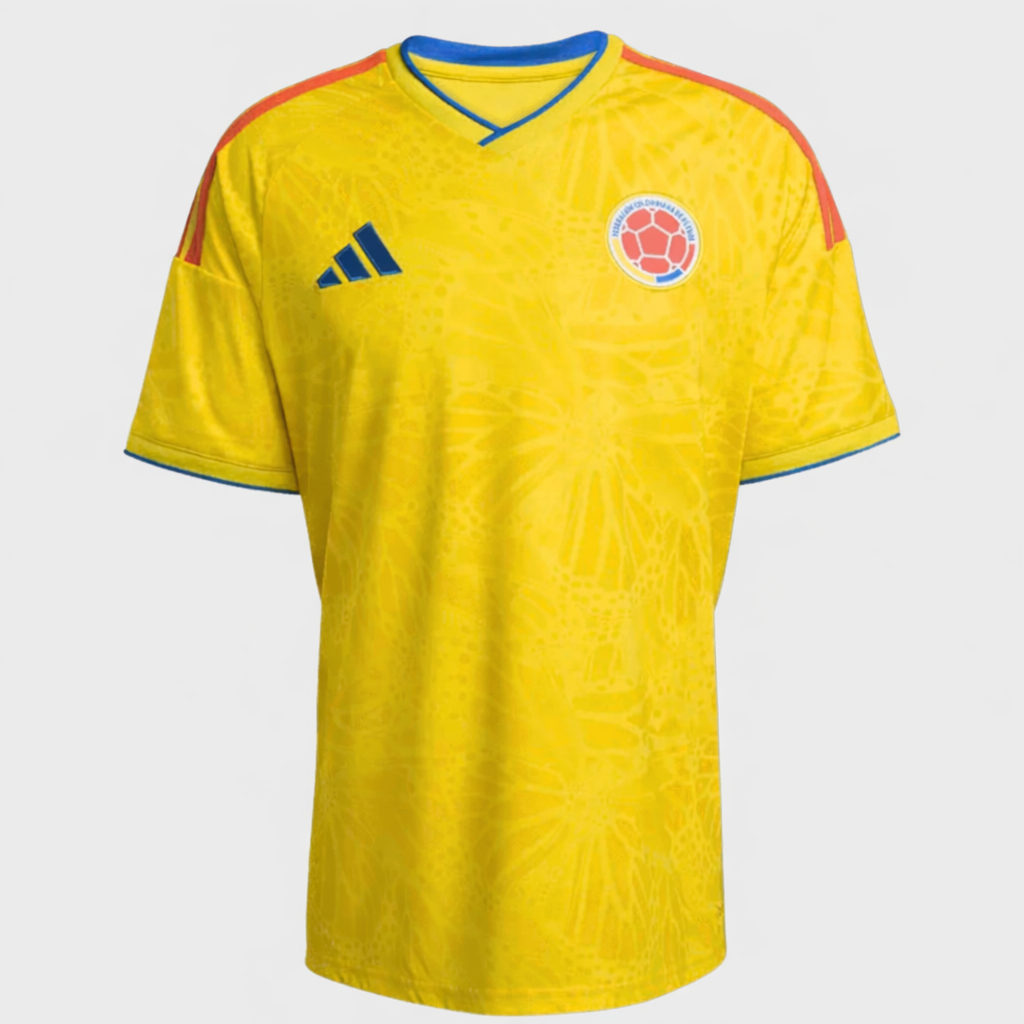 Seleccion Colombia Home Soccer Jersey World Cup 2026 Fan Version