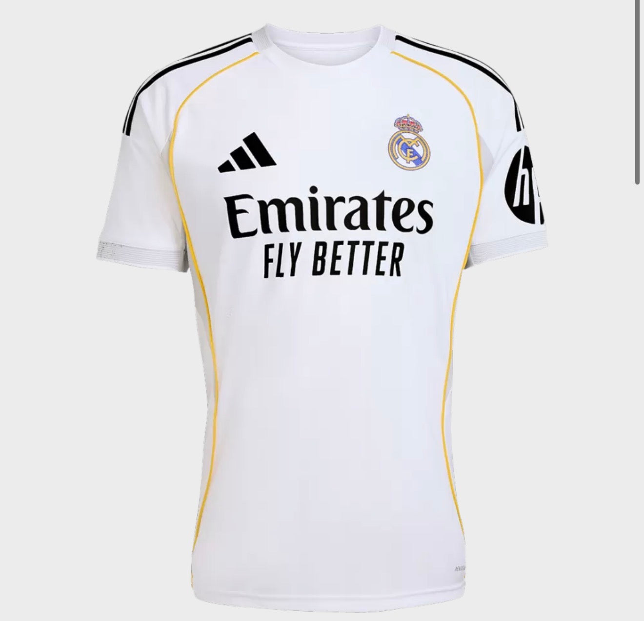 Real Madrid CF 2025/26 Home Jersey Fan Version