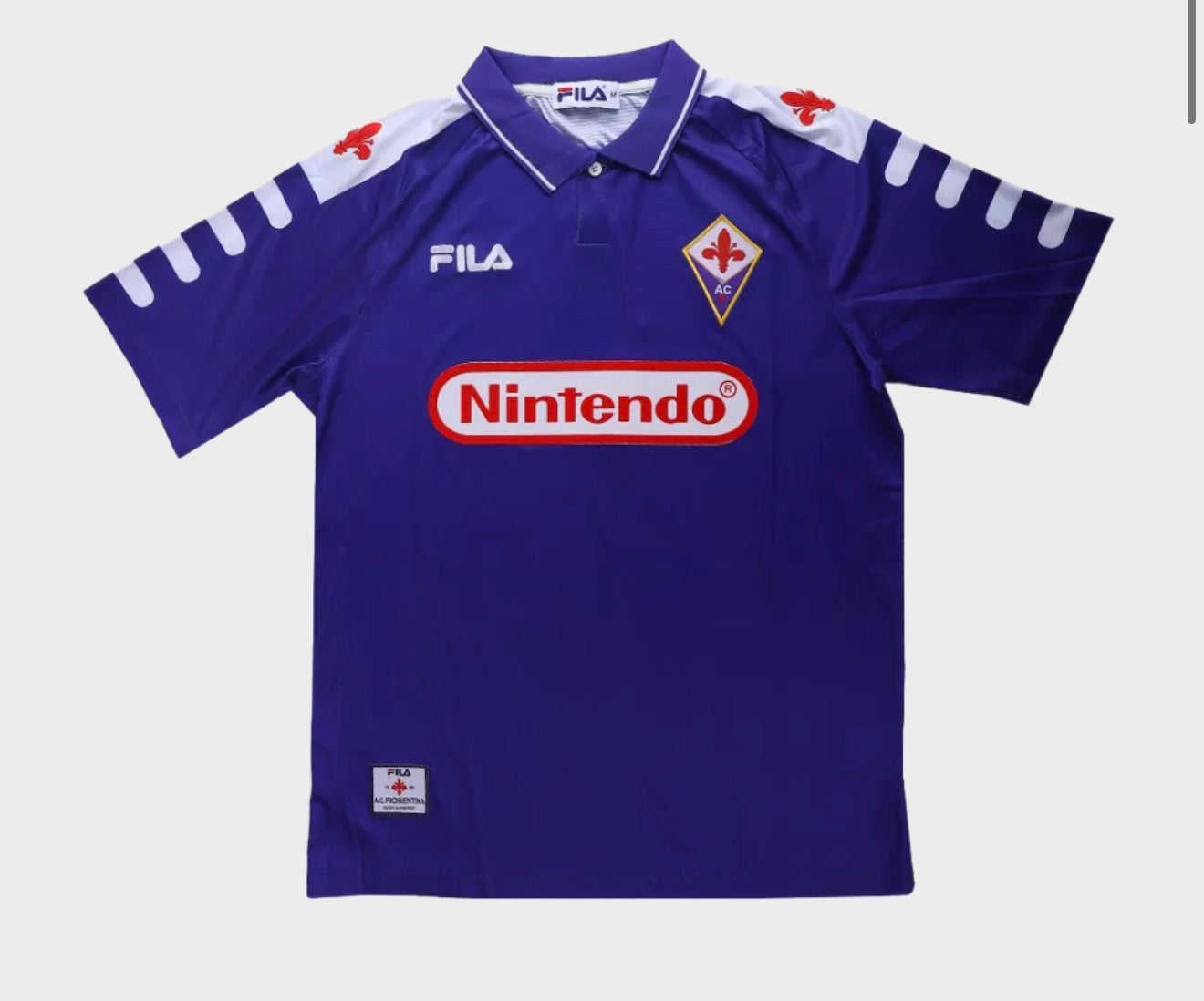 Fiorentina Soccer Retro Jersey 1998/99