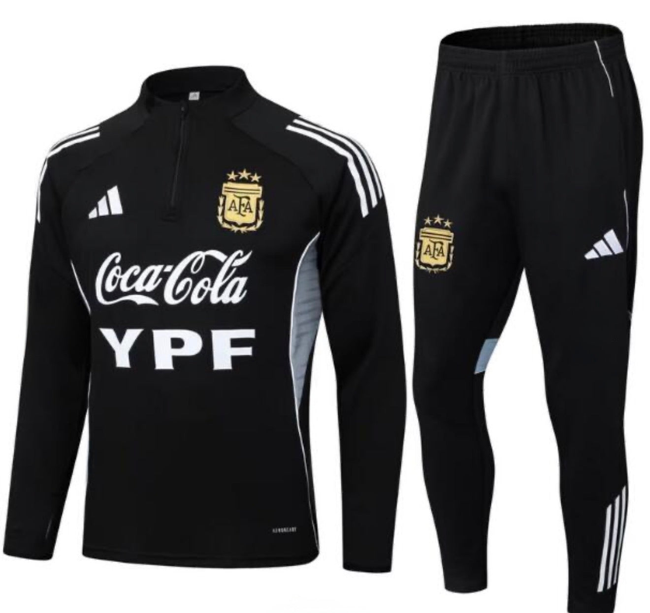 Selección Argentina Sudadera De Entrenamiento Negra 2026