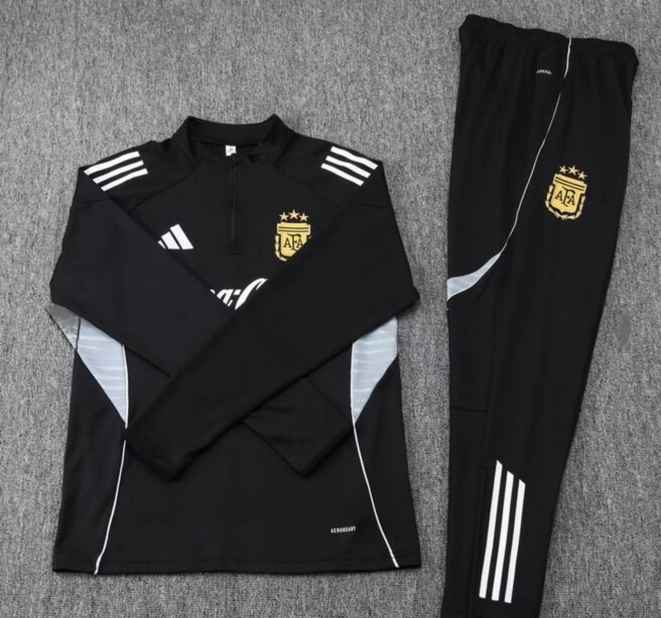 Selección Argentina Sudadera De Entrenamiento Negra 2026