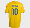 JAMES # 10 Seleccion Colombia Home Soccer Jersey World Cup 2026 Fan Version