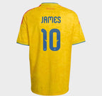 JAMES # 10 Seleccion Colombia Home Soccer Jersey World Cup 2026 Fan Version
