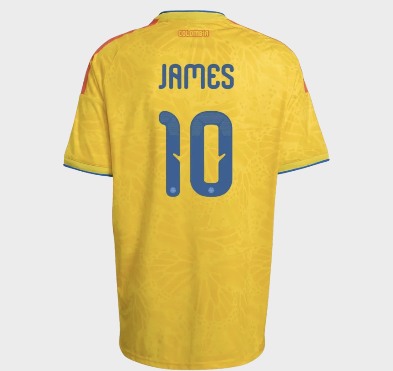JAMES # 10 Seleccion Colombia Home Soccer Jersey World Cup 2026 Fan Version