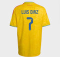 LUIS DIAZ # 7 Seleccion Colombia Home Soccer Jersey World Cup 2026 Fan Version