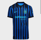 Inter Milan Home Soccer Jersey 2025/26 Fan Version