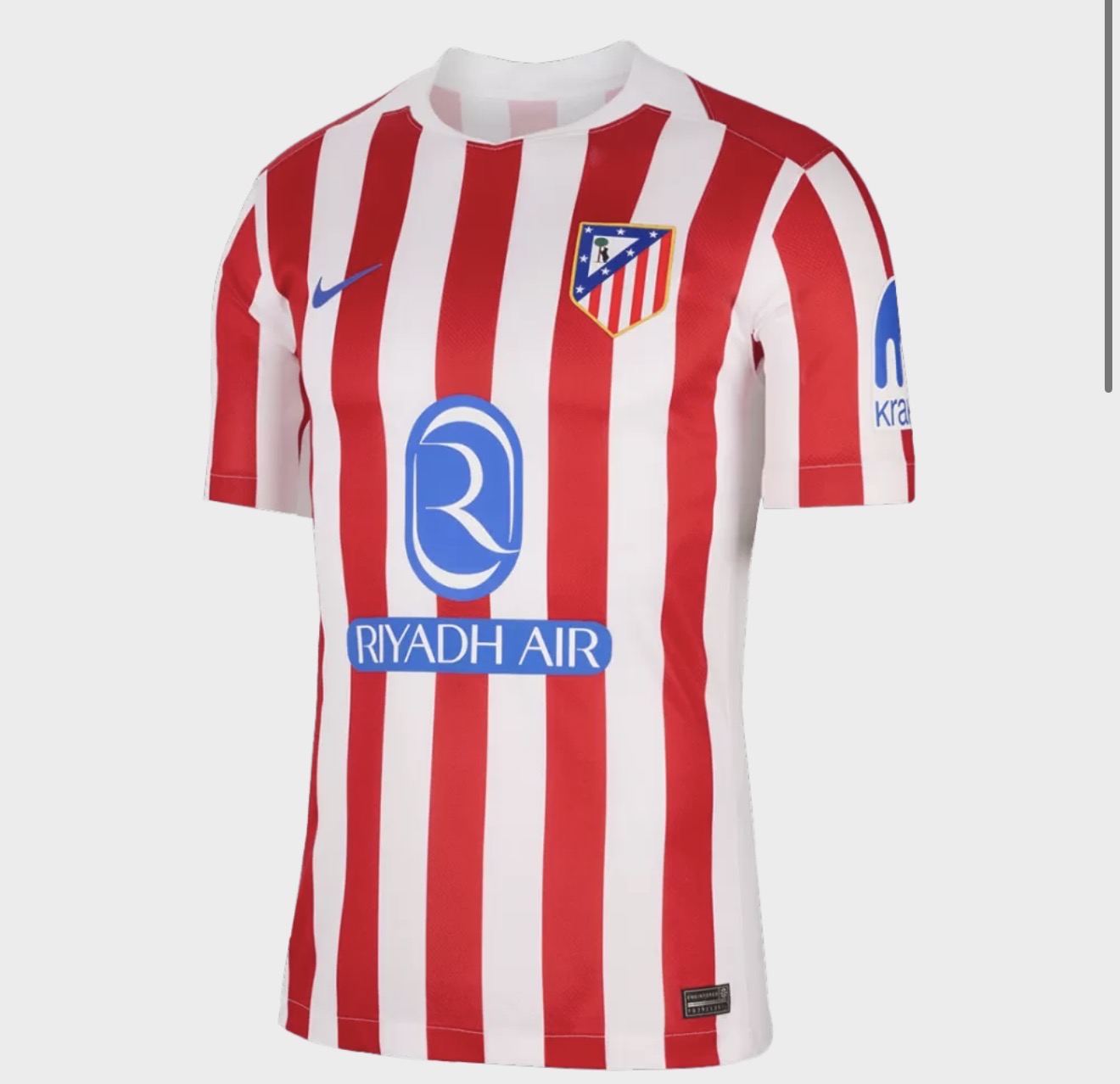 Atletico Madrid Home Soccer Jersey 2025/26 Fan Version