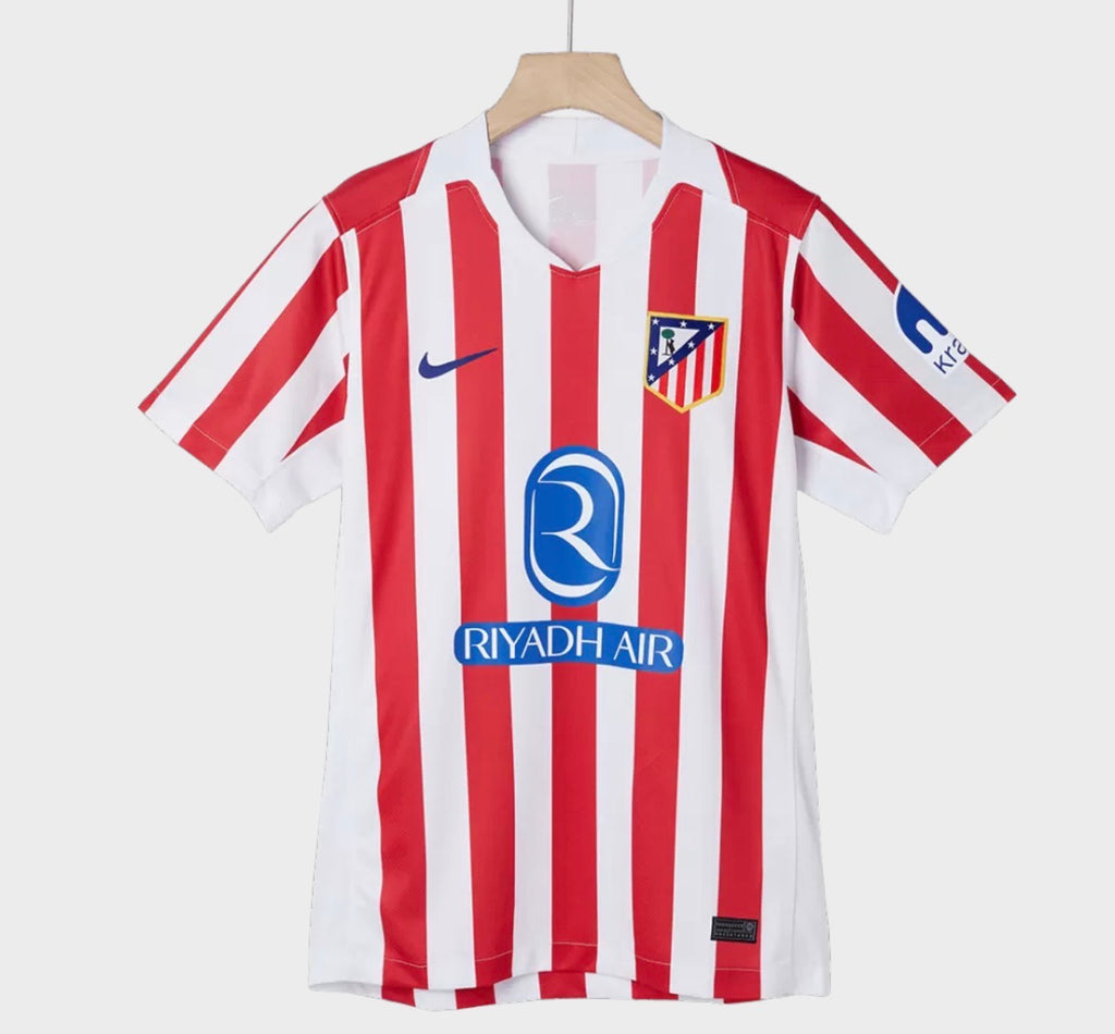 Atletico Madrid Home Soccer Jersey 2025/26 Fan Version