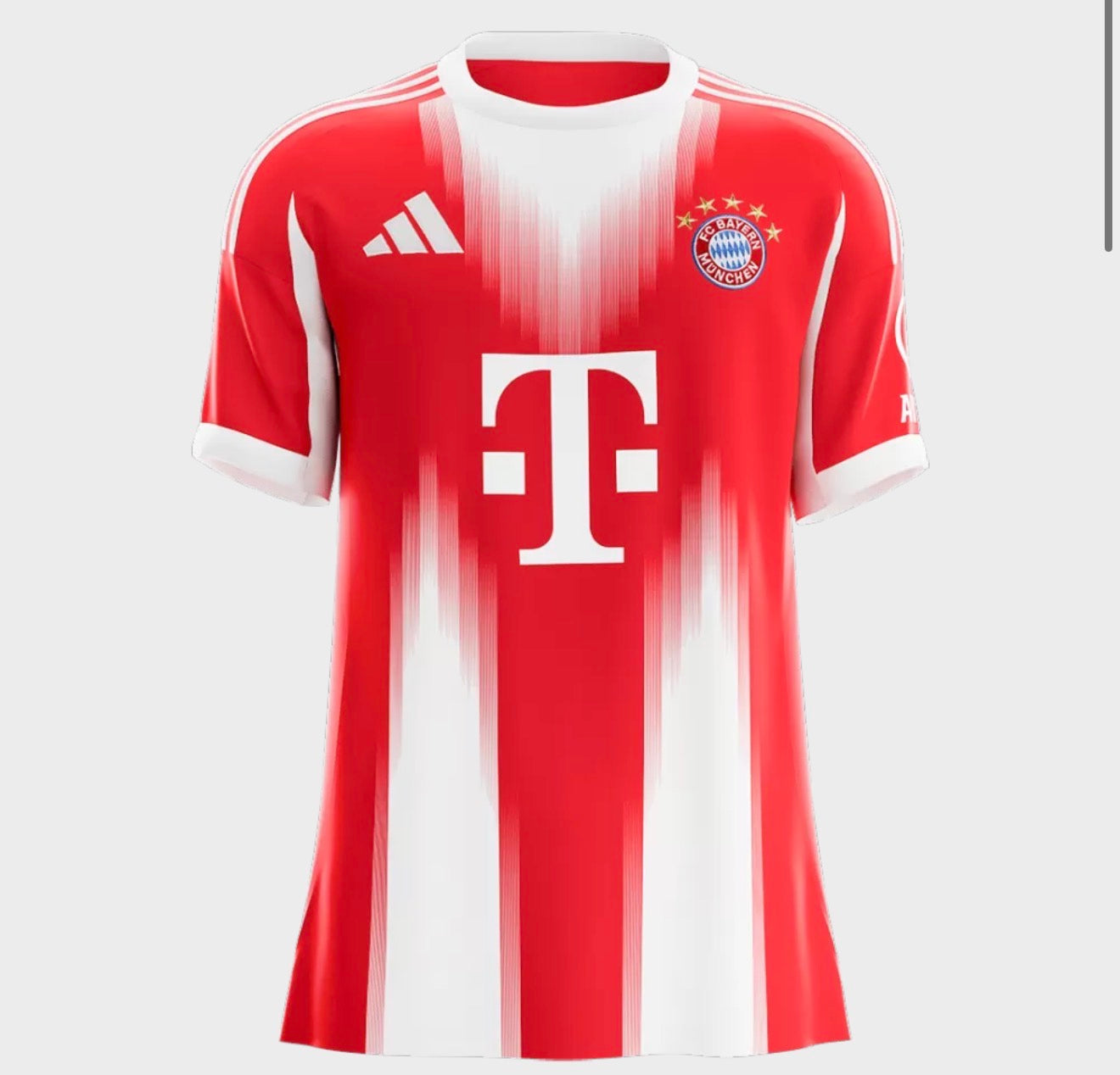Luis Díaz # 14 Bayern Munich Home Soccer Jersey 2025/26 Fan Version