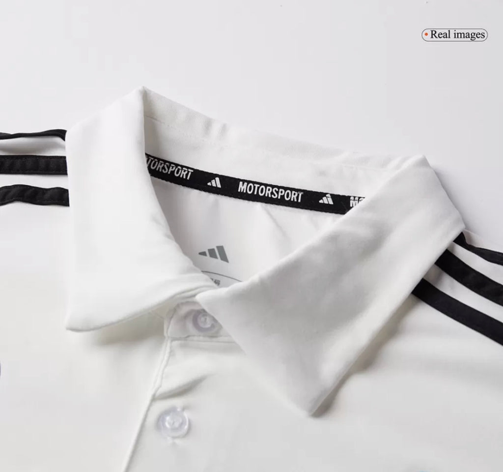 Mercedes AMG Petronas F1 2025  Polo Blanca