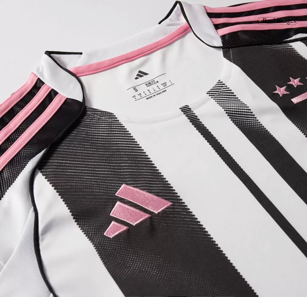 Juventus Home Soccer Jersey 2025/26 Fan Version