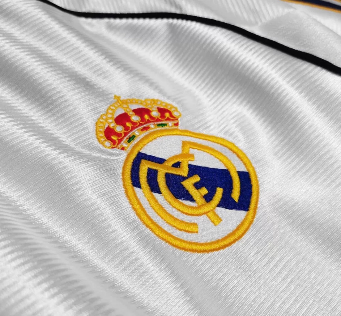 Raul # 7 Retro Soccer Jersey Real Madrid Home 1999/2000